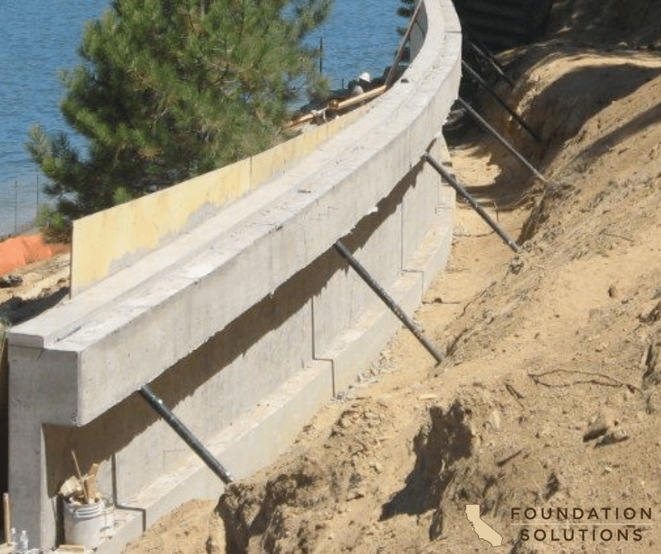 retaining wall repair